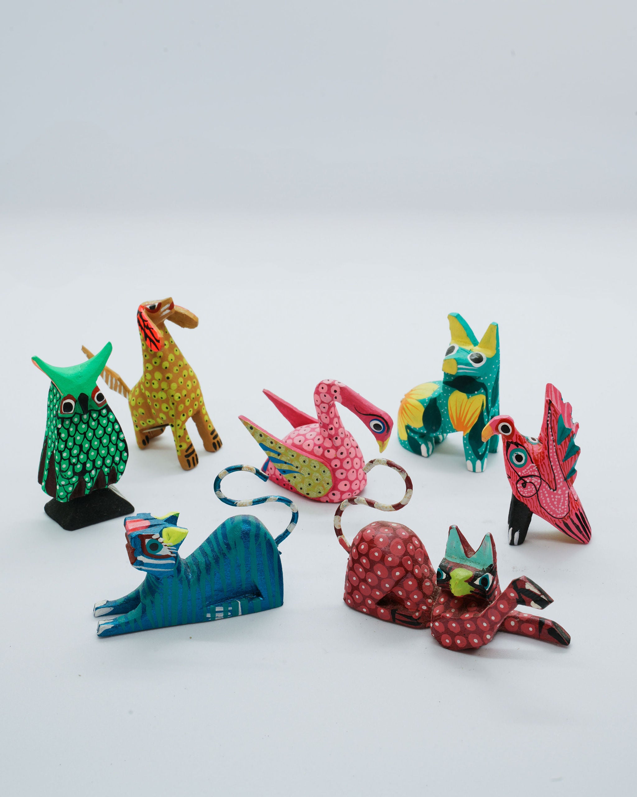 Mini Alebrijes – Handcrafted Spirit Guardians