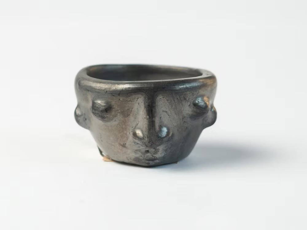 Totem Tequila Shot made of Black Clay